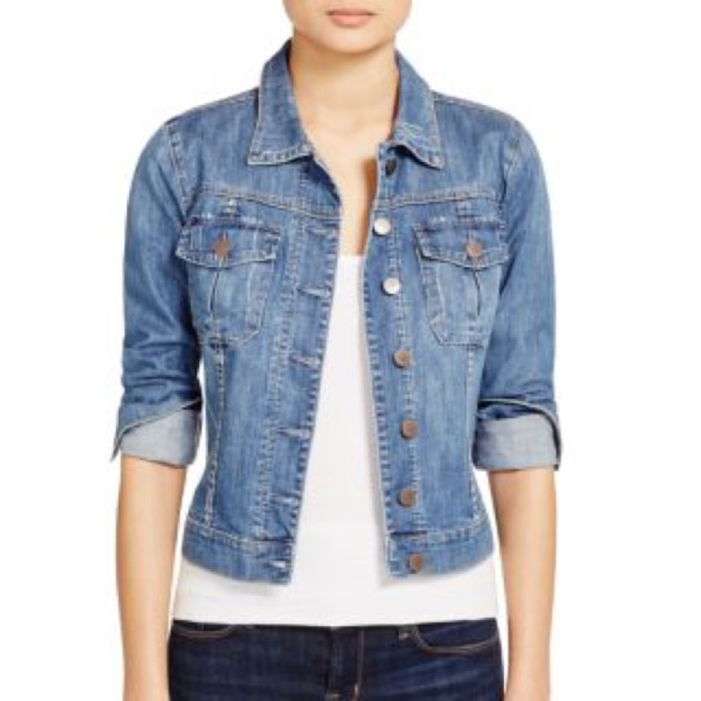 Evereve Kut from the Kloth Denim Jacket - S
